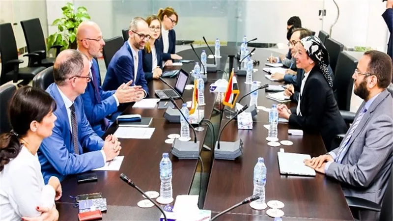 وزيرة البيئة تلتقى نظيرها البولندى وتبحث مستجدات  اللائحة التنفيذية لإتفاق باريس للمناخ 