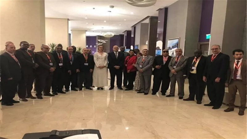 وزير الرى يلتقي عدد من الوزرا ء والخبراء الدوليين