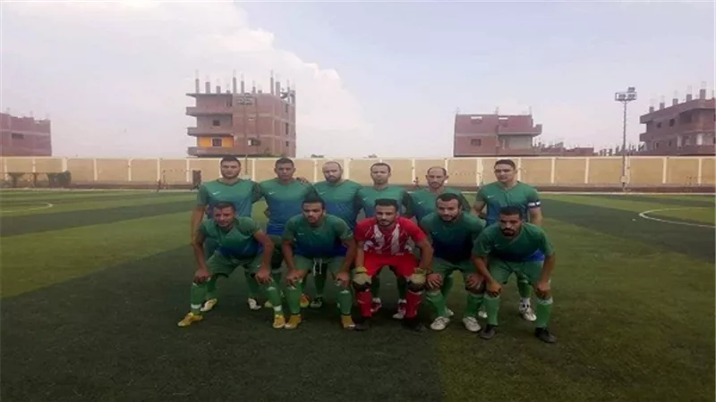 بالصور.. حزب الغد يدعم فريق مينا القمح لكره القدم