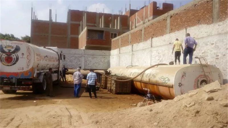 ضبط شخص بالخانكة لقيامه بتجميع 21 طن مواد بترولية قبل بيعها بالسوق السوداء
