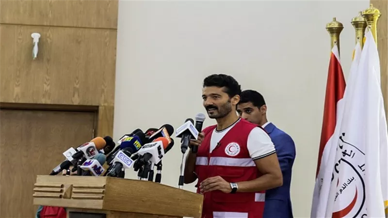 بالصور.. الهلال الأحمر يطلق حملة 
