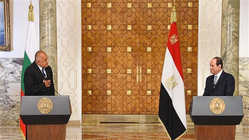 الرئيس السيسي يعقد جلسة مباحثات مع رئيس وزراء بلغاريا 