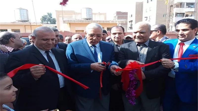 بالصور.. محافظ الدقهلية يفتتح الإدارة التعليمية بمنية النصر