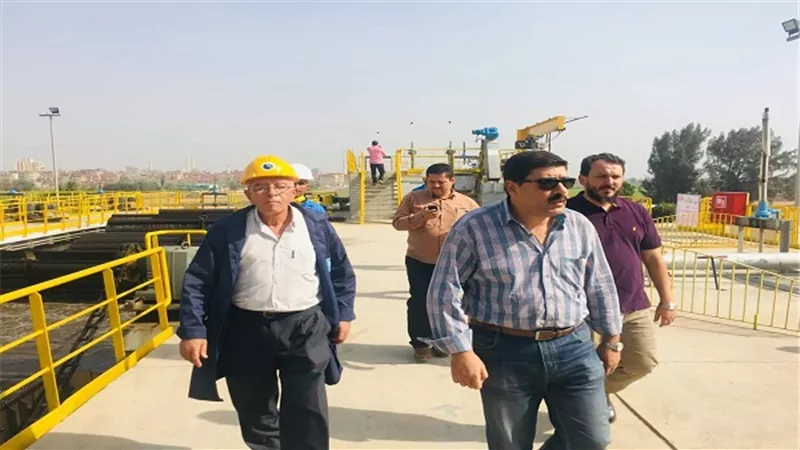 بالصور.. مياه الدقهلية محطة معالجة الصرف الصحي بتلبانة تحصل على تجديد اعتماد شهادة T.S.M