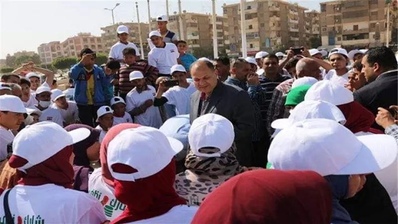 محافظ الفيوم يتفقد أعمال مبادرة