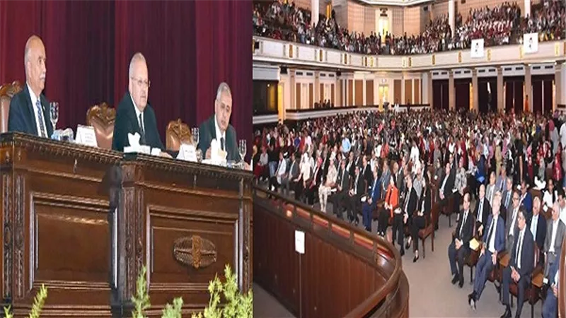 جامعة القاهرة تحتفل بإنتصارات أكتوبر المجيدة
