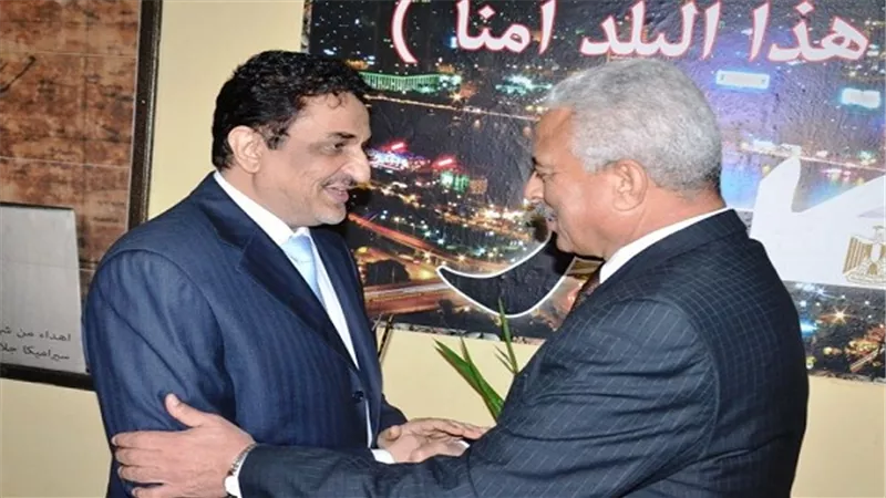 محافظ السويس يلتقى القنصل العام للمملكة العربية السعودية