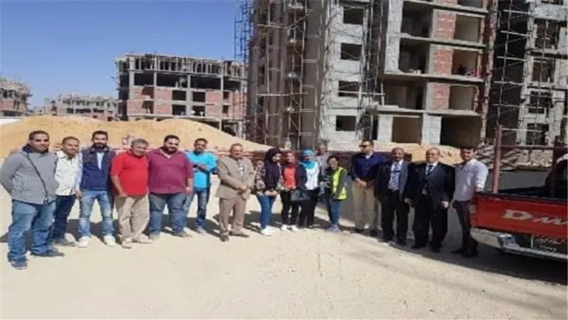 انطلاق الفوج الرابع من شباب جامعة عين شمس لزيارة مشروع سكن مصر