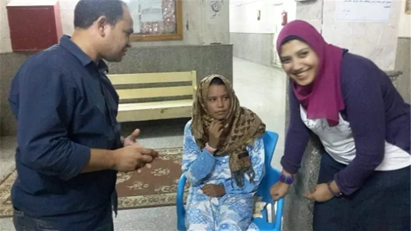 التضامن: التدخل السريع يودع فتاة احدى دور الرعاية الاجتماعية التابعة للوزارة