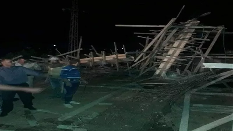 إزالة مبنى مخالف على الرقعة الزراعية بسنورس