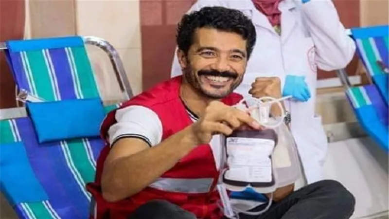 خالد النبوي.. بدء انطلاق الحملة القومية للتبرع بالدم من اكاديمية الفنون 6 نوفمبر