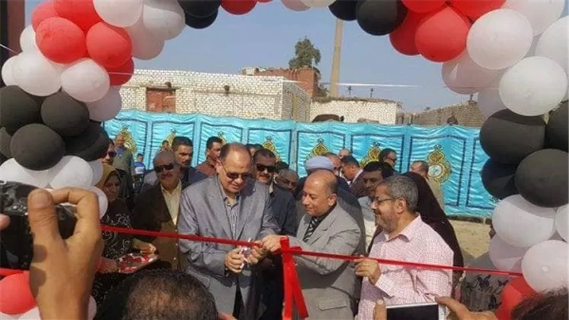 محافظ الفيوم يفتتح محطة رفع الصرف الصحى الشمالية بهوارة المقطع بتكلفة٣٢.٥ مليون جنيه