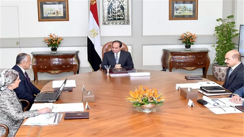 توصيات اجتماع السيسي ومحافظ البنك المركزى حول مؤشرات ميزان المدفوعات خلال السنة المالية 2017/2018