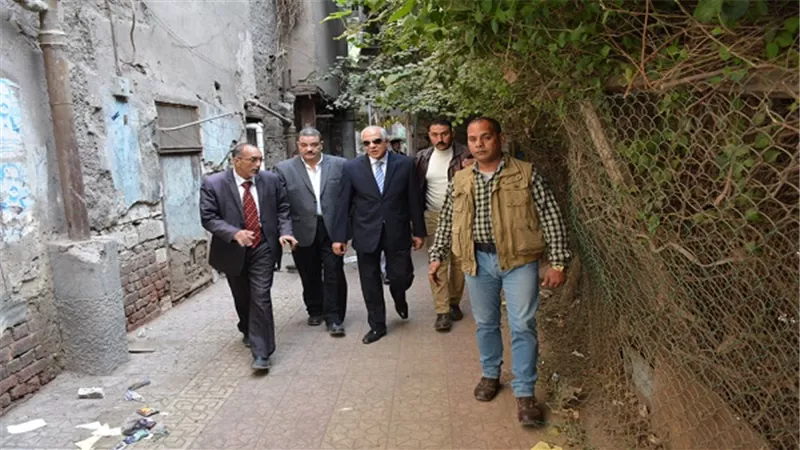 محافظ الجيزة يتابع أعمال رفع المخلفات بداير الناحية