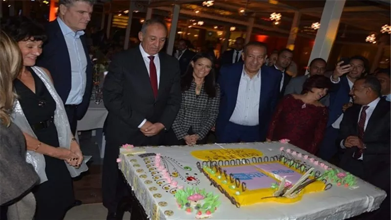 بالصور.. وزيرة السياحة تحتفل مع كامل أبو علي بإفتتاح أول منتجع رياضي في مصر