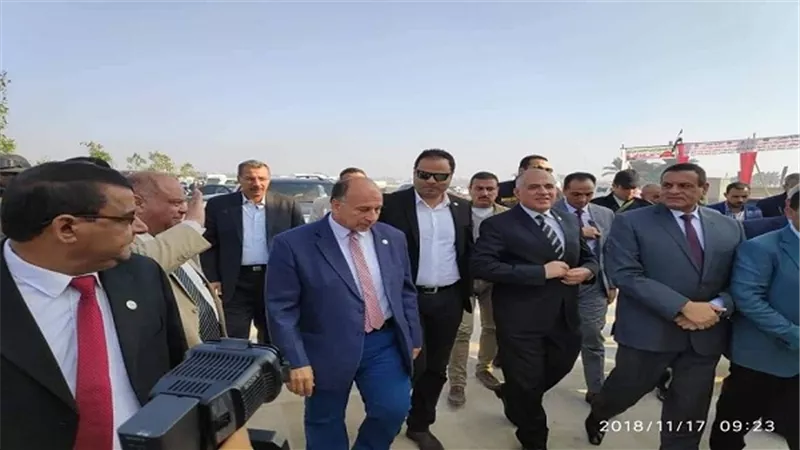 وزير الري ومحافظ البحيرة يتفقدان المشروعات المائية بالمحافظة