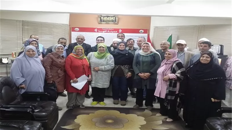 مجلس مدينة قها يحتفل بالمولد النبوي الشريف 