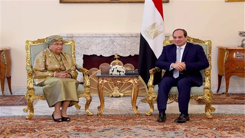 الرئيس السيسي يستقبل رئيسة الفريق الأفريقي رفيع المستوى المعني بالهجرة