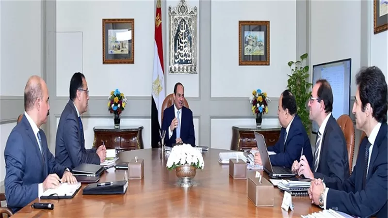 توصيات اجتماع الرئيس السيسي مع رئيس الوزراء ووزير المالية