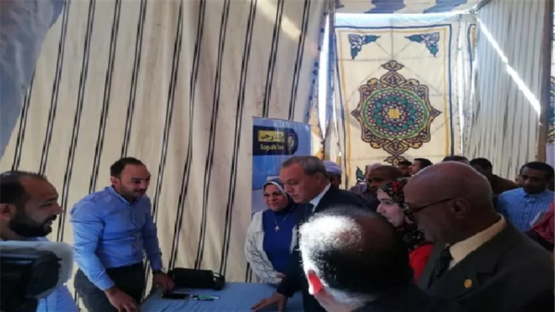 وزارة الشباب والرياضة تفتتح ملتقى توظيف الشباب بقنا