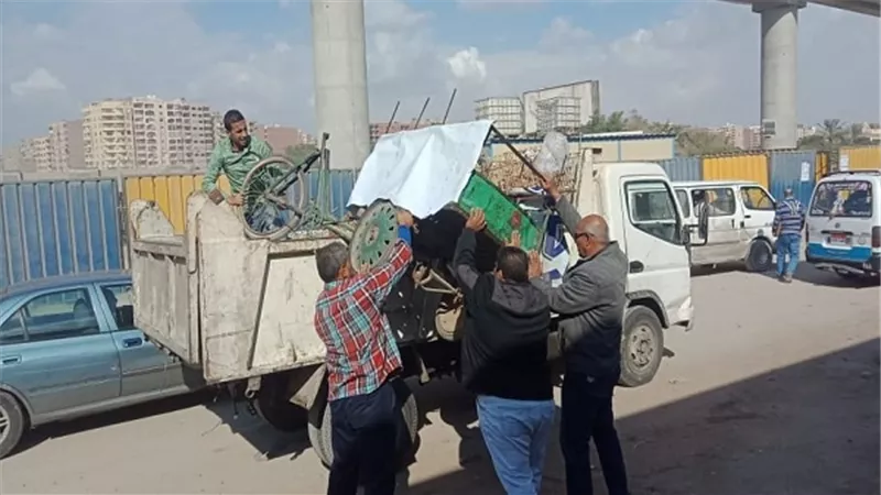 استمرار إزالة المباني المخالفة ورفع الإشغالات بالعاصمة