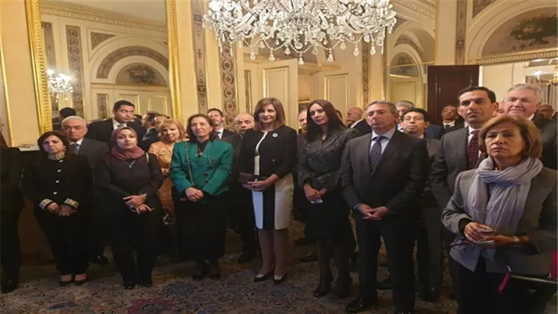 وزيرة الهجرة تشارك في حفل استقبال ينظمه السفير المصري بلندن