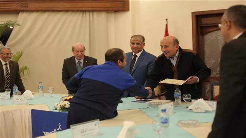النادي العام لهيئة قناة السويس ينظم احتفالية تكريم لفرق النادي الفائزة بالمركز الثالث في بطولة الجمهورية للشركات  