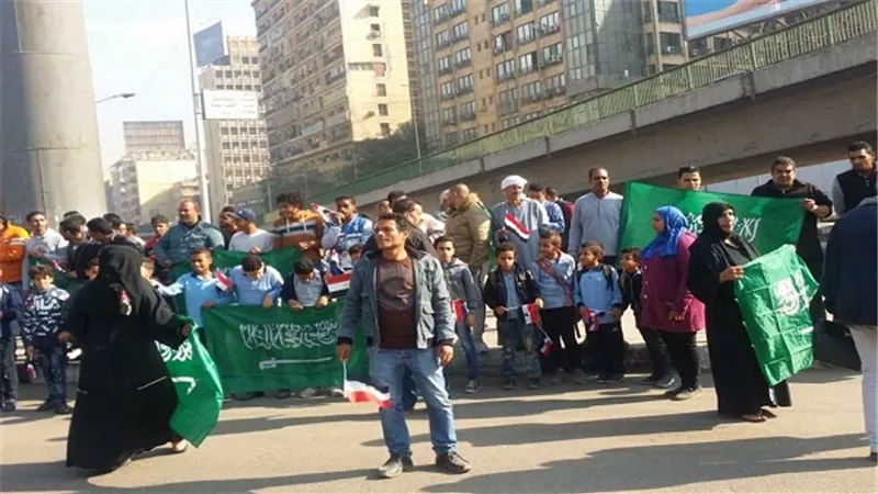 كيف استقبل المصريون محمد بن سلمان؟.. تظاهرات في حب السعودية.. ورواد السوشيال: 
