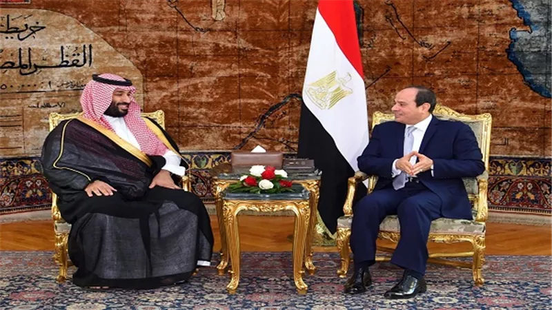 الرئيس السيسي يستقبل ولي عهد المملكة العربية السعودية