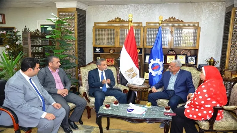 محافظ السويس يستقبل وفد وزارة التنمية المحلية