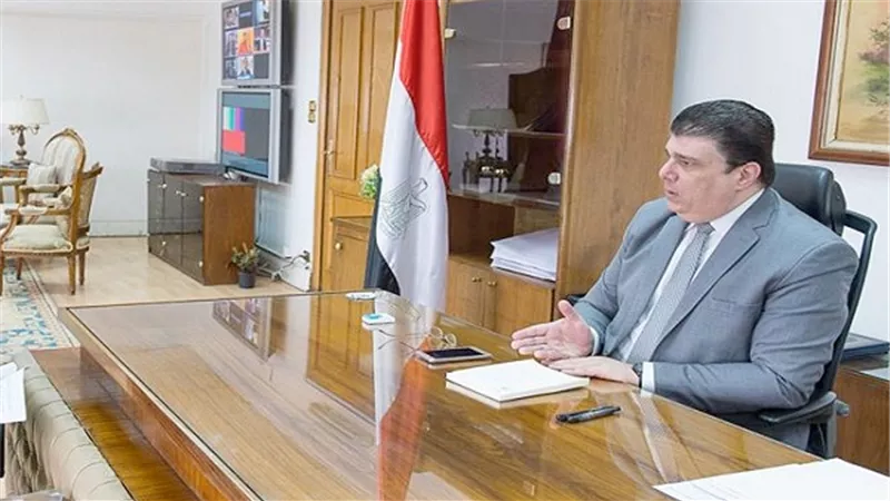حسين زين يشكر البابا تواضروس علي إشادته بجهود الهيئة الوطنية للإعلام
