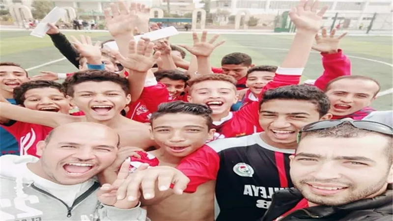 قها الاعدادية بطلة دوري المدارس لكرة القدم على مستوي المحافظة