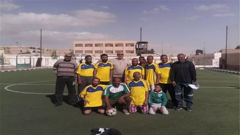 اوقاف السويس يفوز على التموين بخماسية