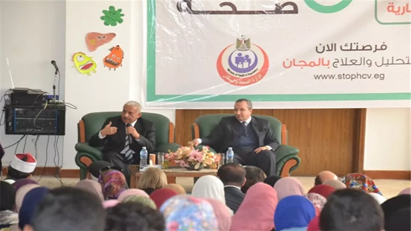 محافظ السويس: نستهدف الكشف على 436 الف مواطن سويسي والقضاء علي فيروس سي
