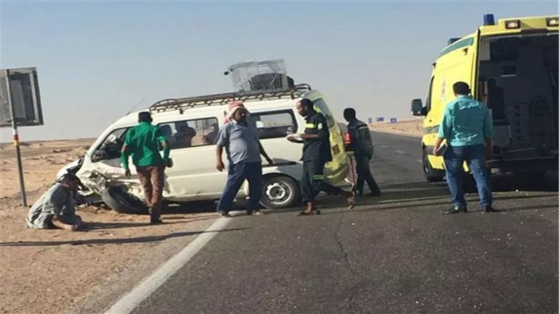 مصرع شخص وإصابة آخر فى حادث سير بسيناء