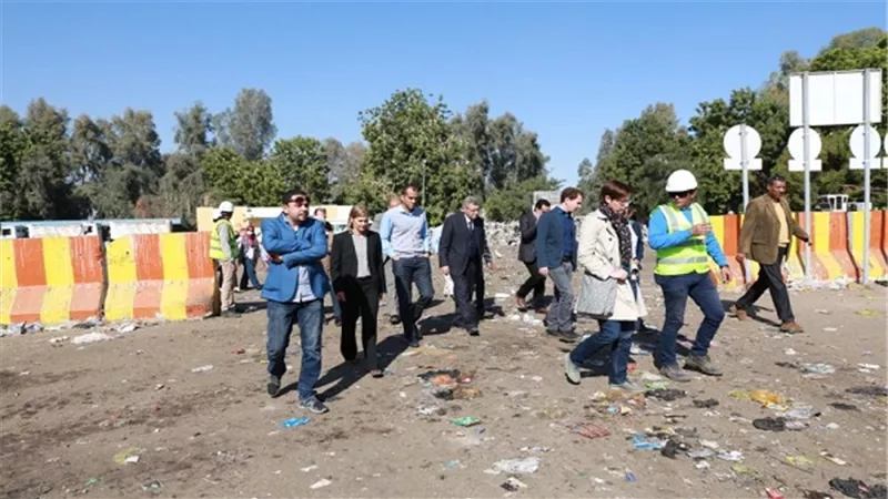 زيارة تفقدية لموقع مصنع التدوير والمدفن الصحي الجديد بمدينة قوص