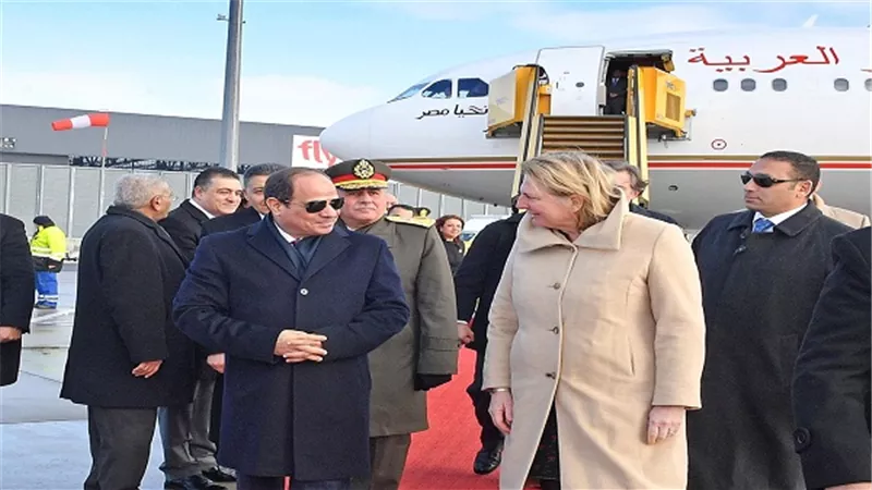 بالصور.. الرئيس السيسى يصل فيينا للمشاركة فى أعمال المنتدى الافريقى الاوروبى