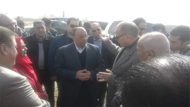 وزير التنمية المحلية ومحافظ الفيوم يتفقدان عدداً من المنشآت الخدمية والتنموية بمركز يوسف الصديق