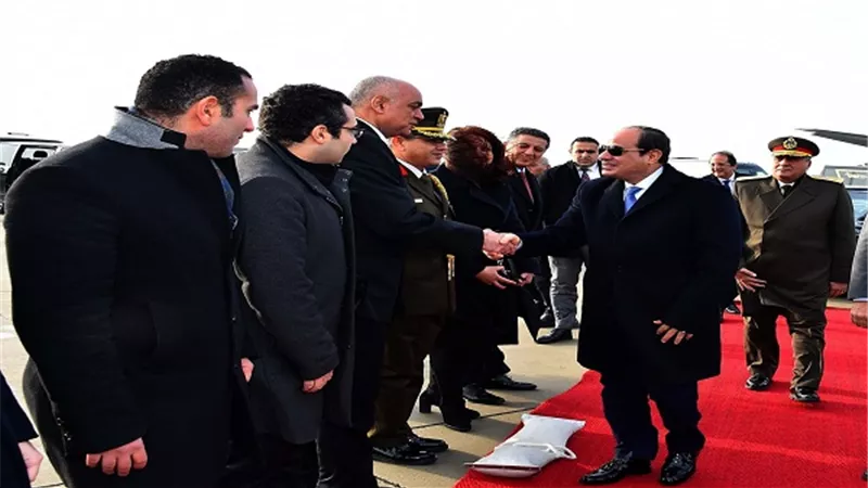 بالصور.. مغادرة الرئيس السيسي لفيينا