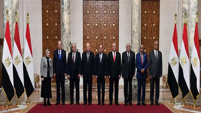 الرئيس السيسي يجتمع مع أعضاء مجلس الهيئات القضائية