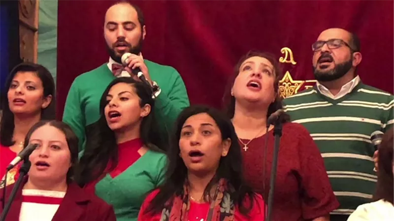 كورال سان جورج ببرنامج مصر النهاردة احتفالا بأعياد الاقباط