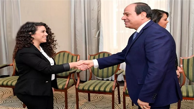الرئيس السيسي يلتقي مع عدد من أبناء الجالية المصرية بالنمسا