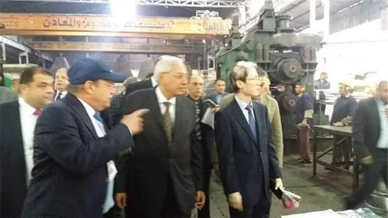 شاروبيم ونوكي في قلعة صناعة الألومنيوم بميت غمر
