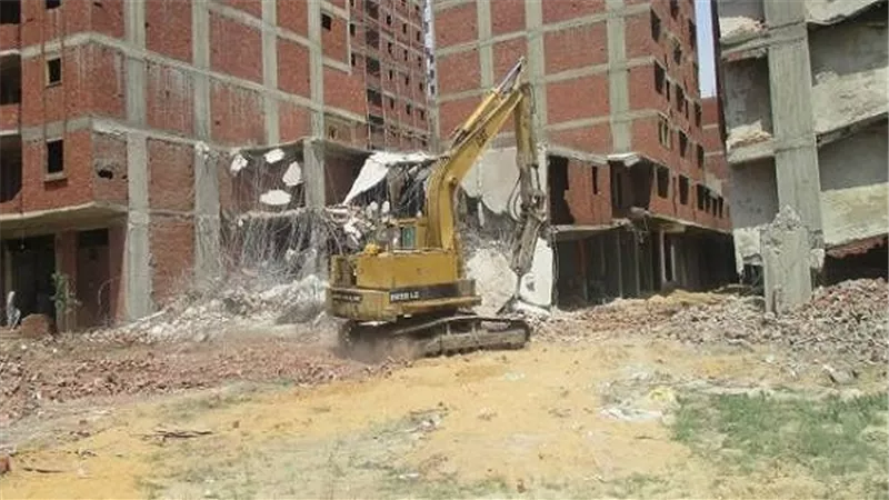 نائب المحافظ: ازالة التعديات والمبانى المخالفة خاصة فى المهد