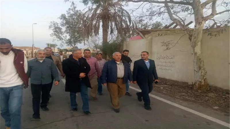 بالصور.. رئيس هيئة موانىء البحر الاحمر يتفقد ميناء شرم الشيخ البحرى
