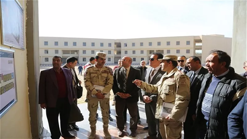 وزير التعليم العالي يتفقد مشروع إنشاء الجامعة التكنولوجية بقويسنا