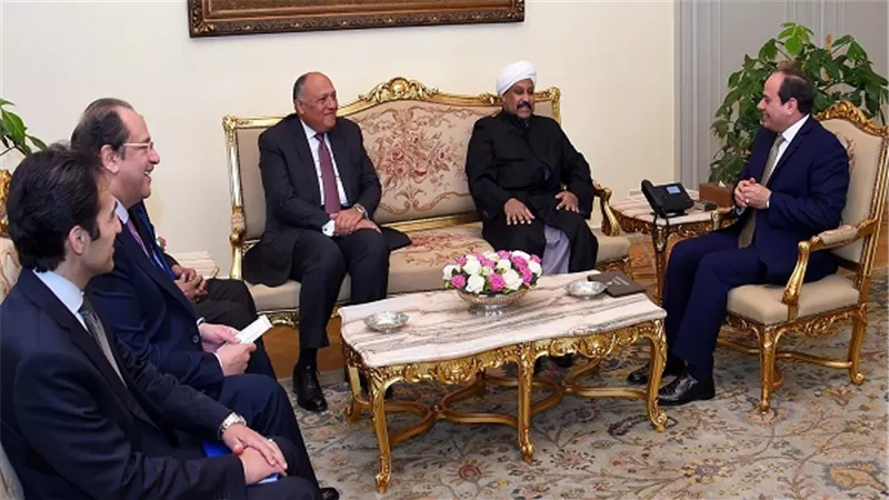 الرئيس السيسي يستقبل المساعد الأول للرئيس السوداني