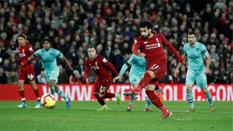 ليفربول يسحق أرسنال بخماسية في الدوري ومحمد صلاح يسجل 