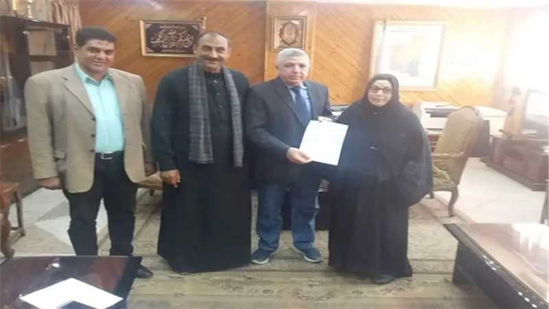 سيدة تتبرع بقطعة أرض لإقامة محطة رفع بإحدى قرى الغربية