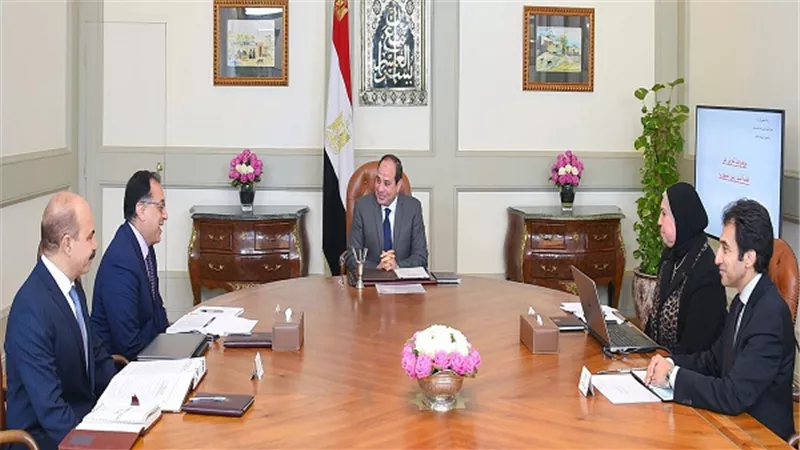 الرئيس السيسى يوجه بتقديم التمويل اللازم لمضاعفة حجم 